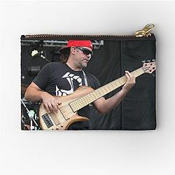 Blues Traveler - Tad Kinchla - Photograph Zipper Pouch