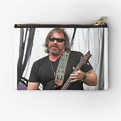 Blues Traveler - Chan Kinchla - Photograph Zipper Pouch