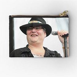 Blues Traveler - John Popper - Photograph Zipper Pouch