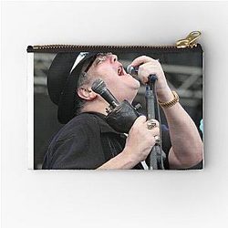 Blues Traveler - John Popper - Photograph Zipper Pouch