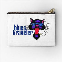 SMOKER CAT BLUES TRAVELER Zipper Pouch