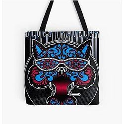 blues traveler cat Essential All Over Print Tote Bag