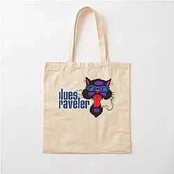 SMOKER CAT BLUES TRAVELER  Cotton Tote Bag