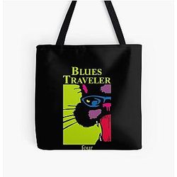 BLUES TRAVELER All Over Print Tote Bag