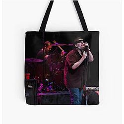John Popper - Blues Traveler All Over Print Tote Bag