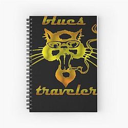 The Blues Traveler Spiral Notebook