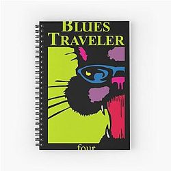 BLUES TRAVELER Spiral Notebook