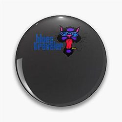 SMOKER CAT BLUES TRAVELER Classic T-Shirt Pin