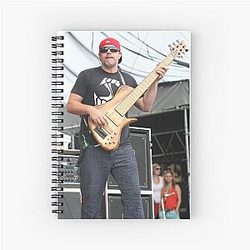Blues Traveler - Tad Kinchla - Photograph Spiral Notebook