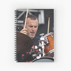 Blues Traveler - Brendan Hill - Photograph Spiral Notebook