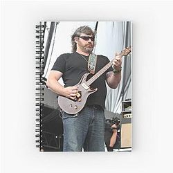 Blues Traveler - Chan Kinchla - Photograph Spiral Notebook