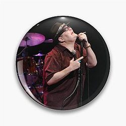 John Popper - Blues Traveler Pin