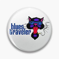 SMOKER CAT BLUES TRAVELER Pin