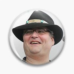 Blues Traveler - John Popper - Photograph Pin