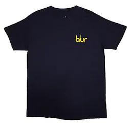 Basic Yellow Logo DTNK2209 Blur T-Shirt