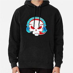 logos blur bande Pullover Hoodie RB1608