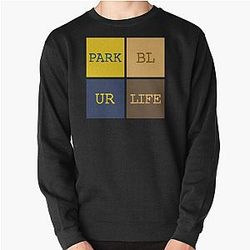 Blur bande parclife carré design Chandail pull RB1608