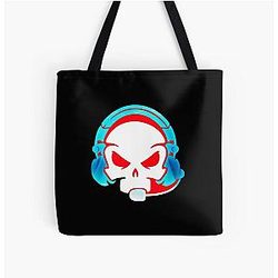 logos blur band All Over Imprimer Tote Bag RB1608
