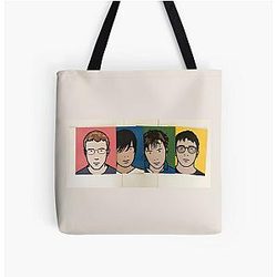 Blur Banda tudo sobre impressão Tote Bag RB1608