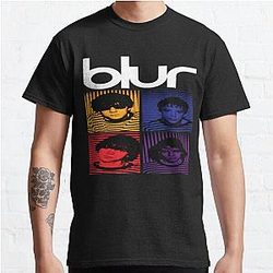 Blur French Rock Band Légende T-shirt classique T-shirt le plus populaire RB1608