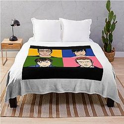 Blur logo design British rock band fondé à Colchester batang wangi Couverture de lancer RB1608