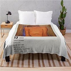 Minimalist Album Blur - 13 1999 Throw Blanket RB1608