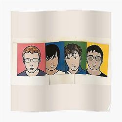 Blur Affiche de bande RB1608