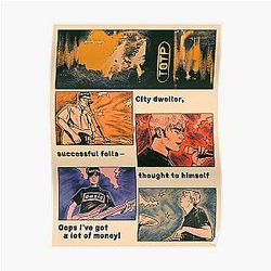 blur bande bande bande dessinée tirage/affiche Affiche RB1608