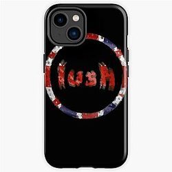 Shoegazing English Rock Band Lush Radial Blur Logo Classic  iPhone Tough Case RB1608