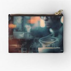 Blur Coffee TV Zipper Pouch