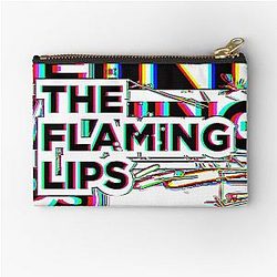 Flaming Zipper Pouch