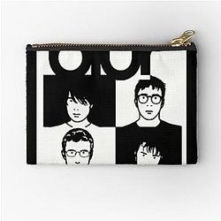 Black and white the famous four Zipper Pouch