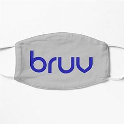 Blur band blue logo design mask