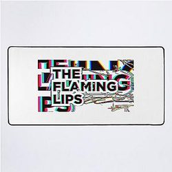 Flaming Blur Desk Mat