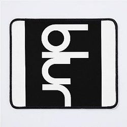 the word makes me flying so high blur Mouse Pad