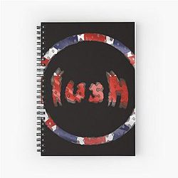 Shoegazing English Rock Band Lush Classic Spiral Notebook