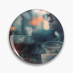 Blur: Coffee and TV Pin