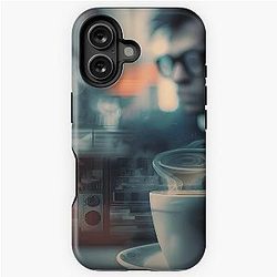 Blur Coffee and TV iPhone Case