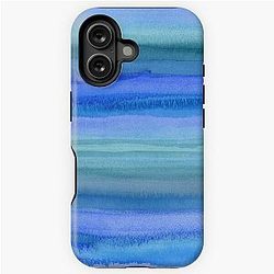 Blue Waves iPhone Case