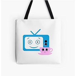 Blur Band Tote Bag