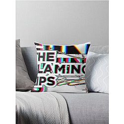 Flaming Blur Throw Pillow
