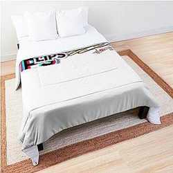 flaming comforter
