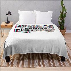 Flaming Throw Blanket