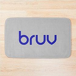 Blur band logo blue design Bath Mat