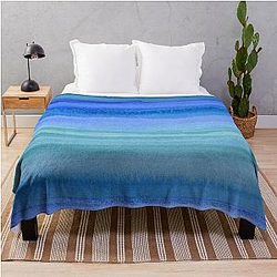 Blue Waves Blanket