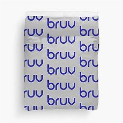 Blur band bruv logo design duvet cover