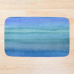 Blue Waves Bath Mat