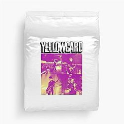 Motion Blur Yellow Duver Cover