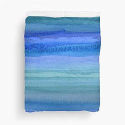 Blue Wave Duvet Cover