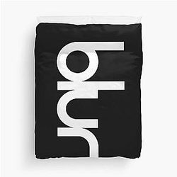 The word makes me fly so high blur Duvet Cover